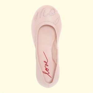 🆕Peony Pink Ballet Flats by Ellen, size 4M. NWT